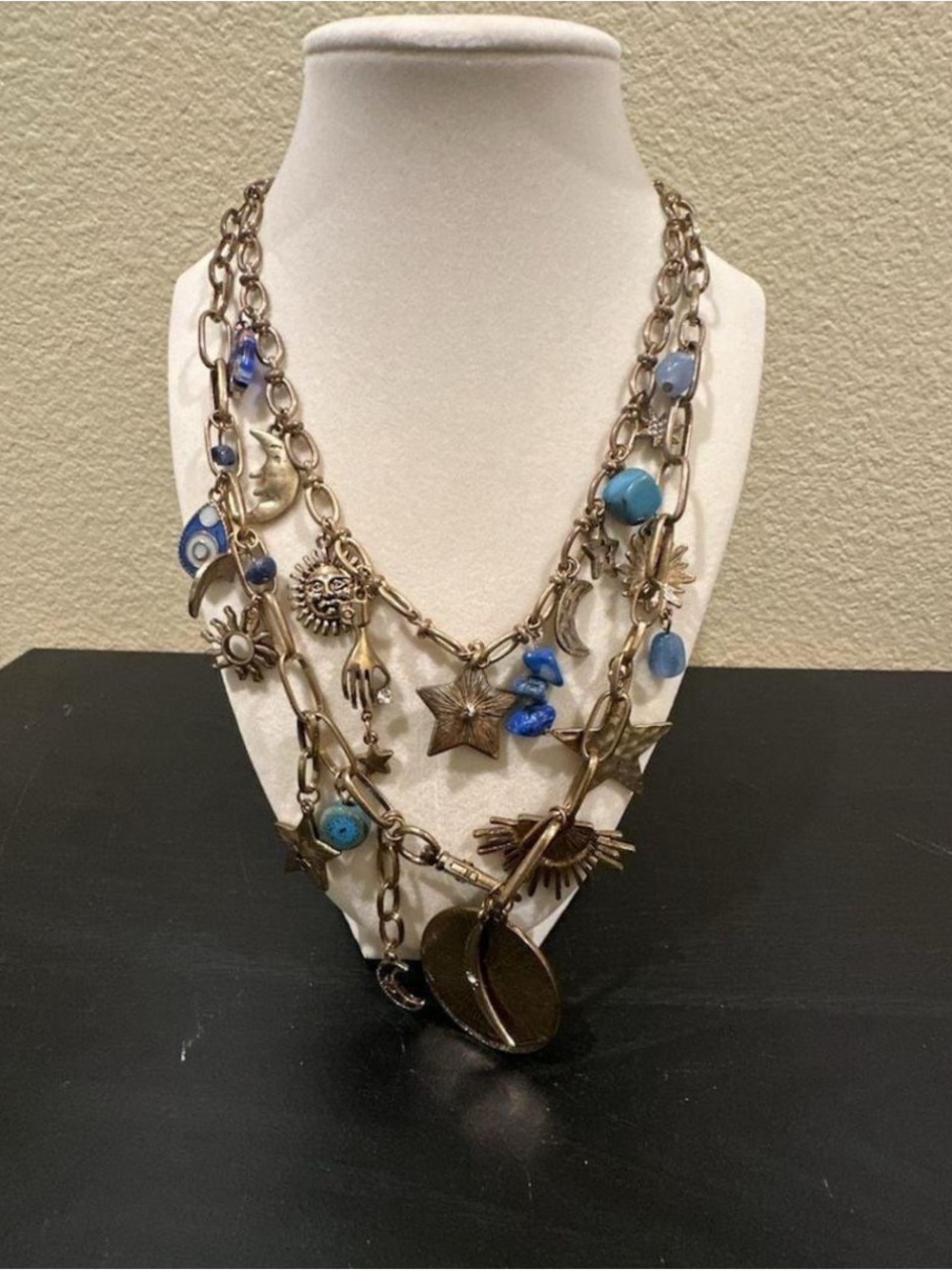 Free People Maxamillion Star Girl Necklace Celestial Layer NWT - Picture 4 of 4
